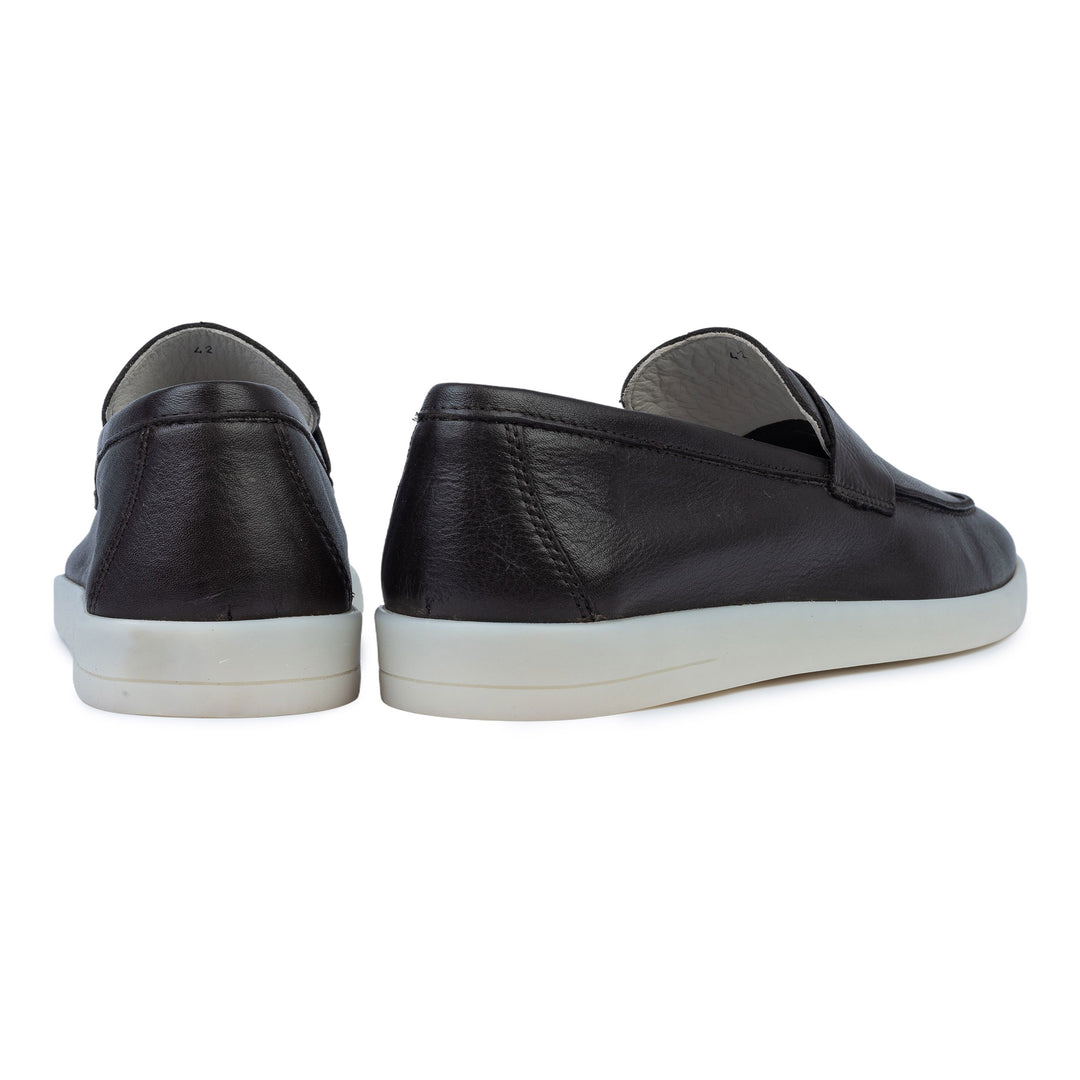 MILAN LOAFER Dk Brown Leather