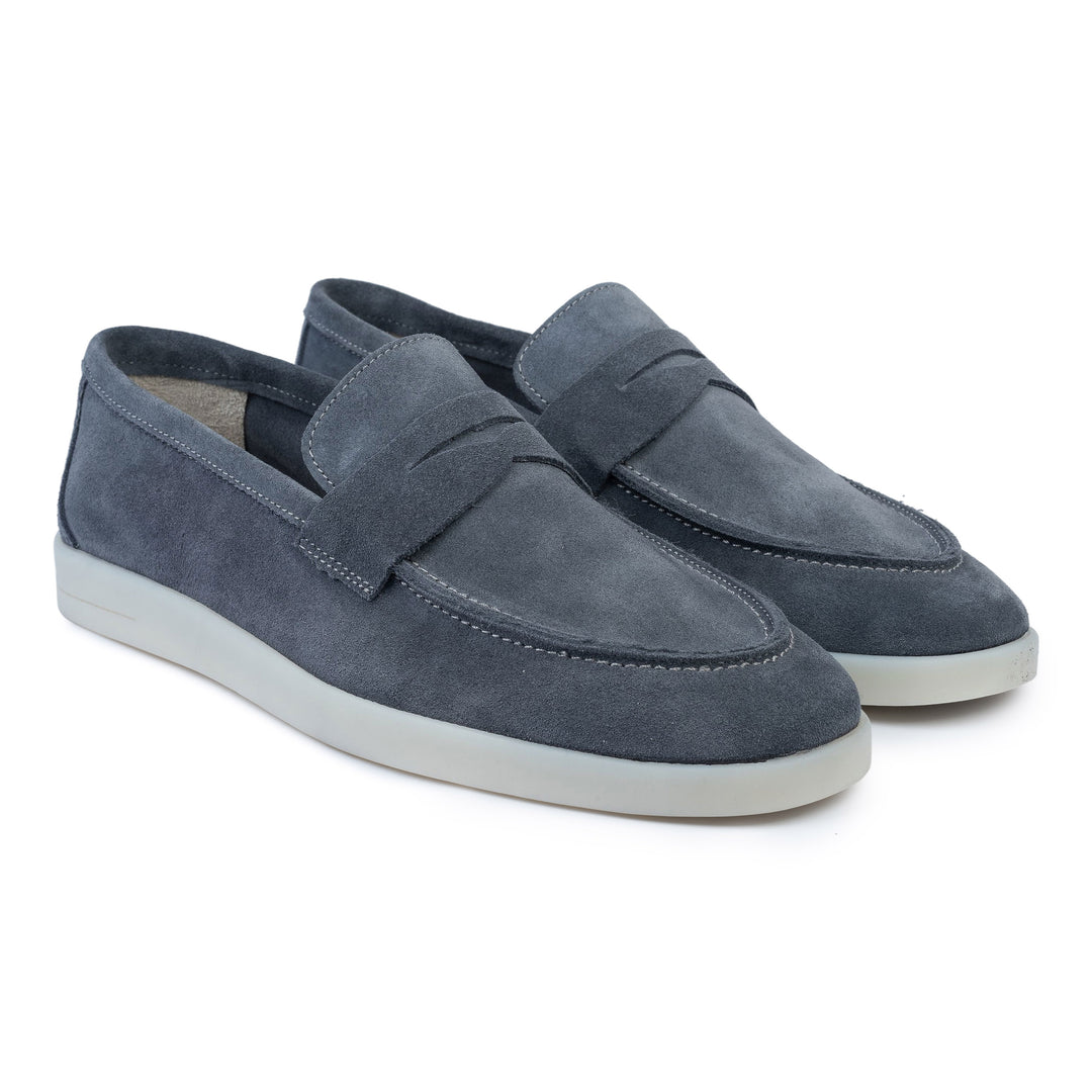 MILAN LOAFER Metal Suede