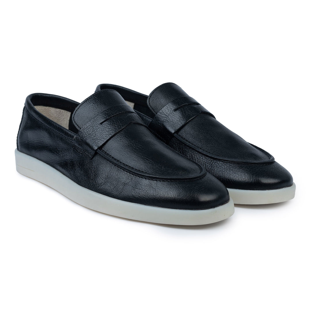 MILAN LOAFER Black Leather