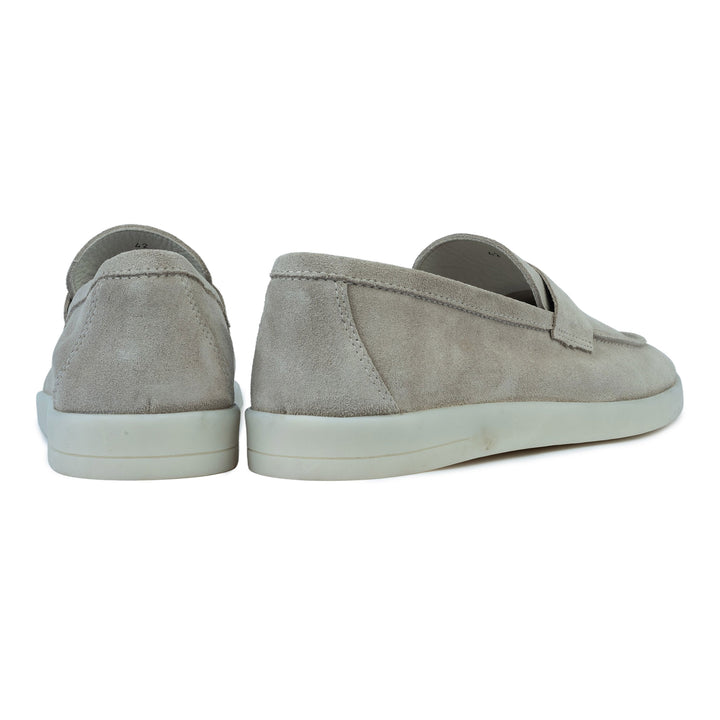 MILAN LOAFER Stone Suede