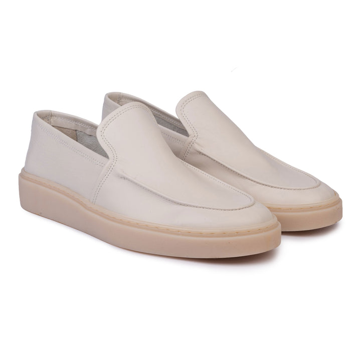 MONS LOAFER Off White Leather