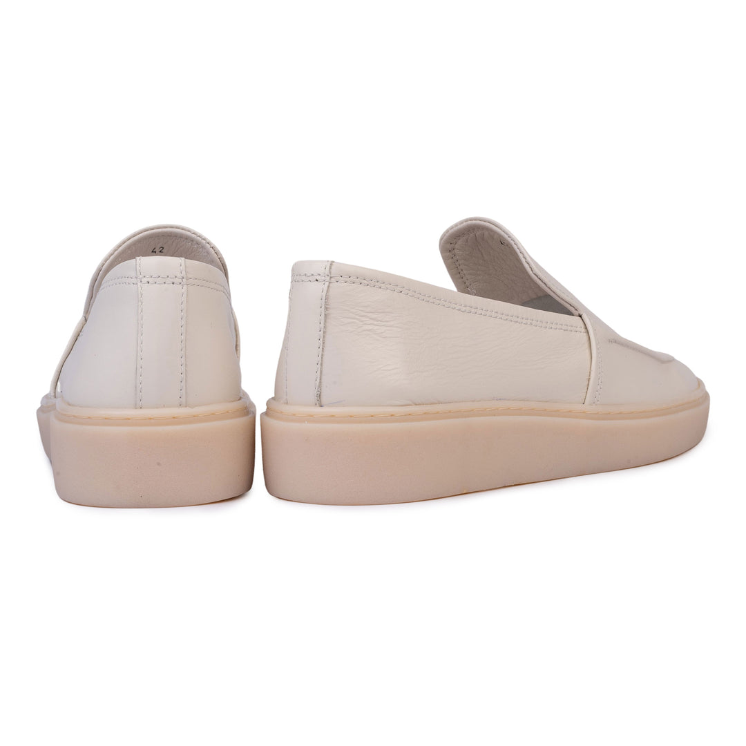 MONS LOAFER Off White Leather