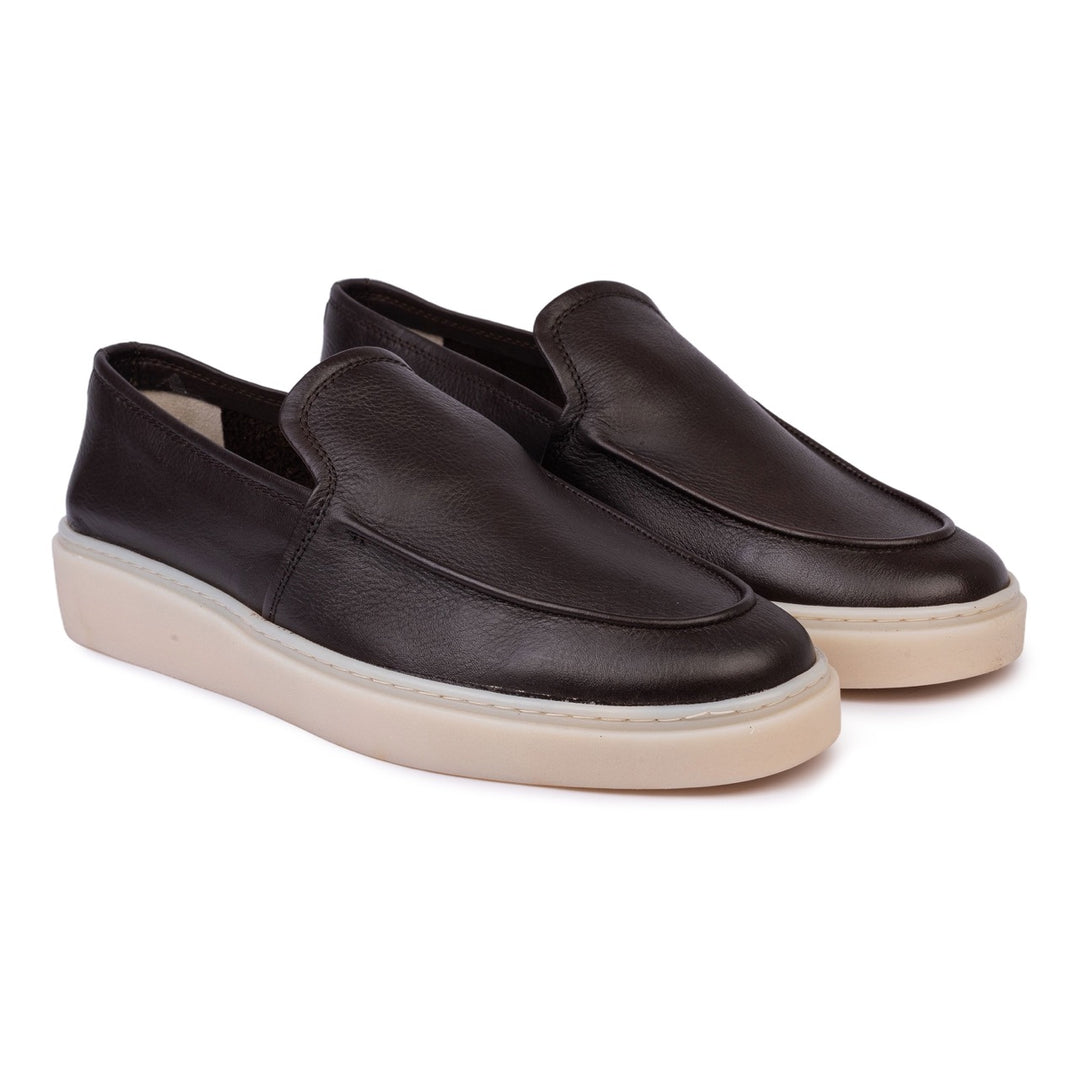 MONS LOAFER Dk Brown Leather