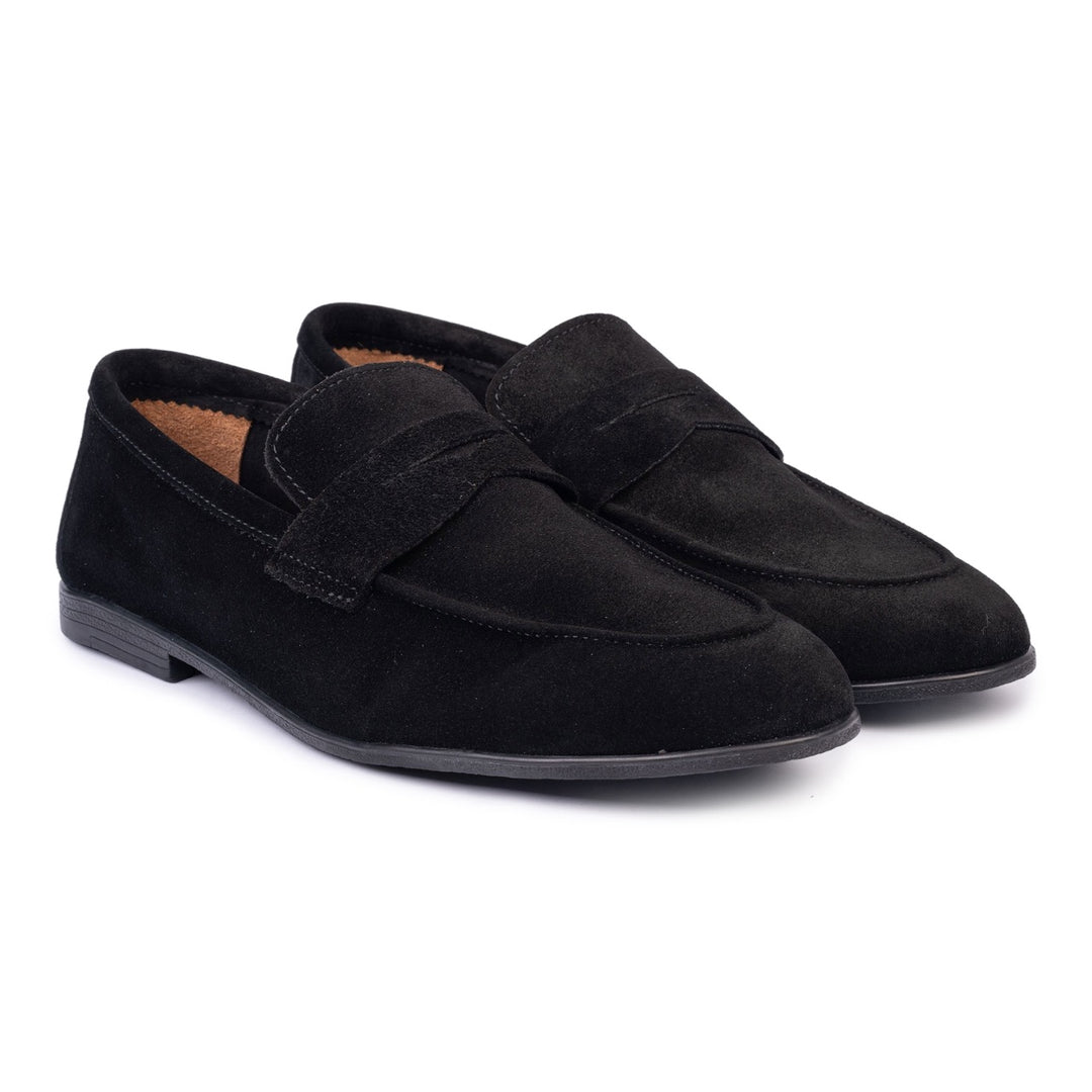 LARS LOAFER Black Suede