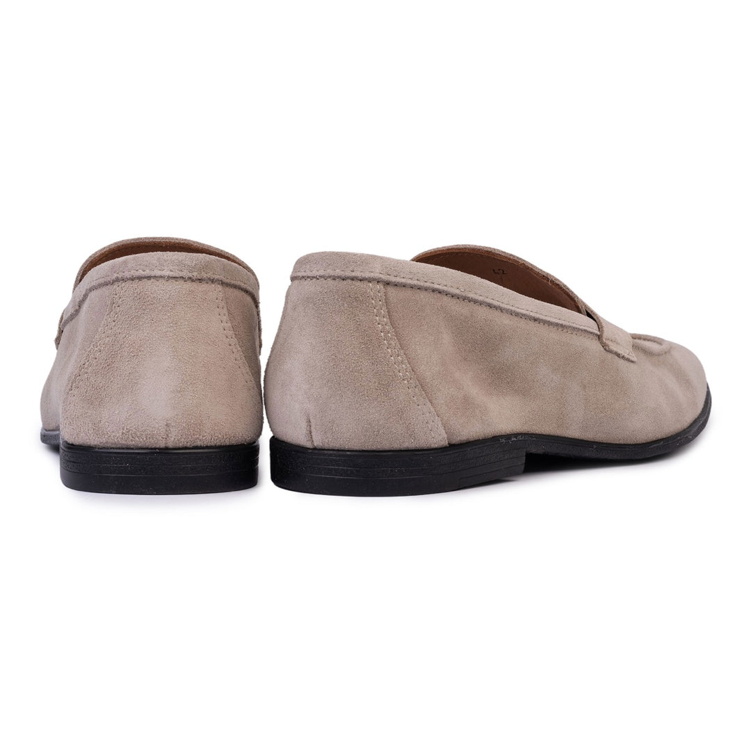 LARS LOAFER Stone Suede