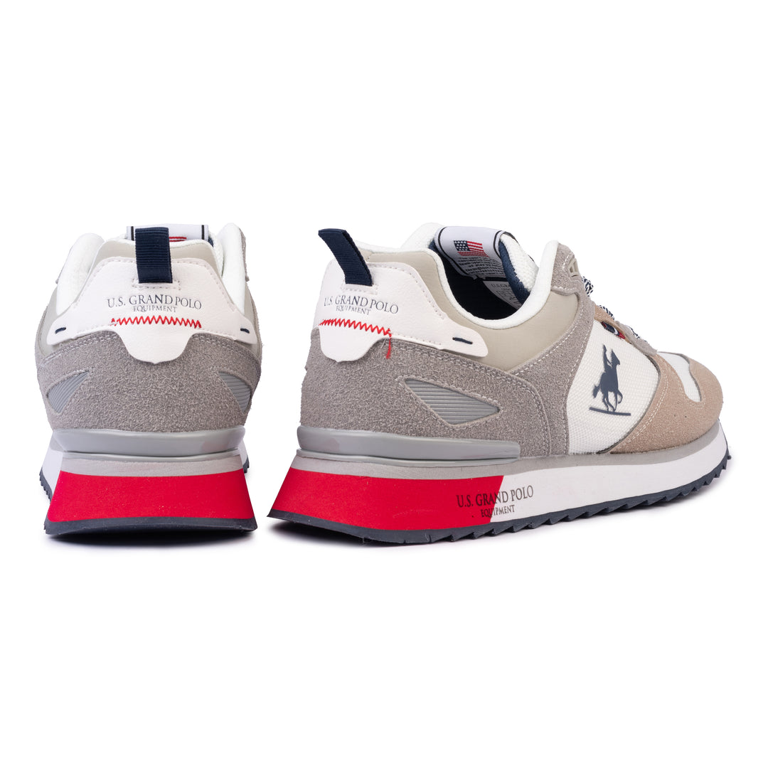 FERCH SNEAKER Lt. Grey Velours