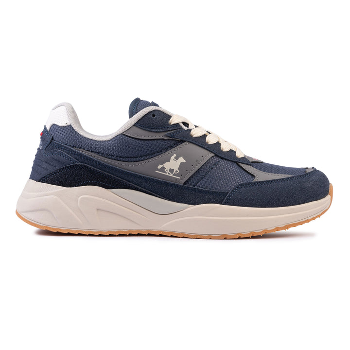 HAIG SNEAKER Navy Velours