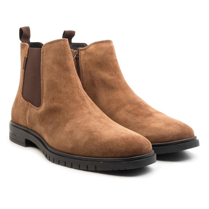 FRANK CHELSEA BOOT Brown Suede