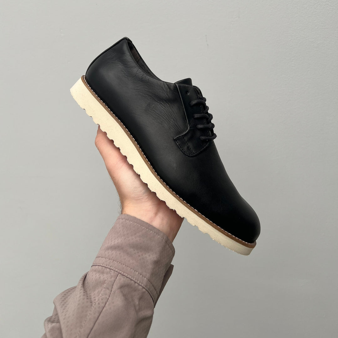 RAVAL DERBY Black Leather