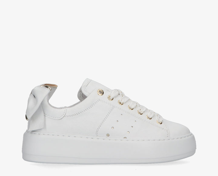 AUBREE SNEAKER 4 White Leather