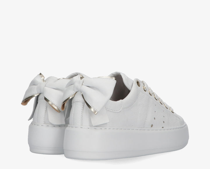 AUBREE SNEAKER 4 White Leather