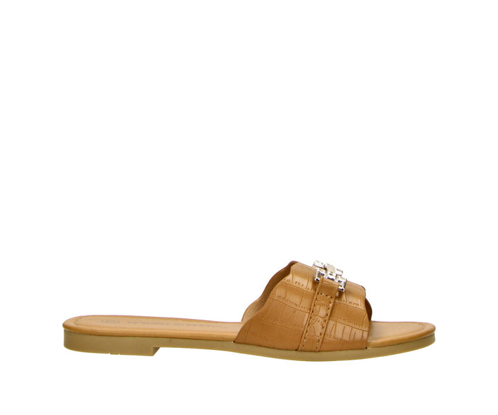 OLIVIA SLIPPER Cognac