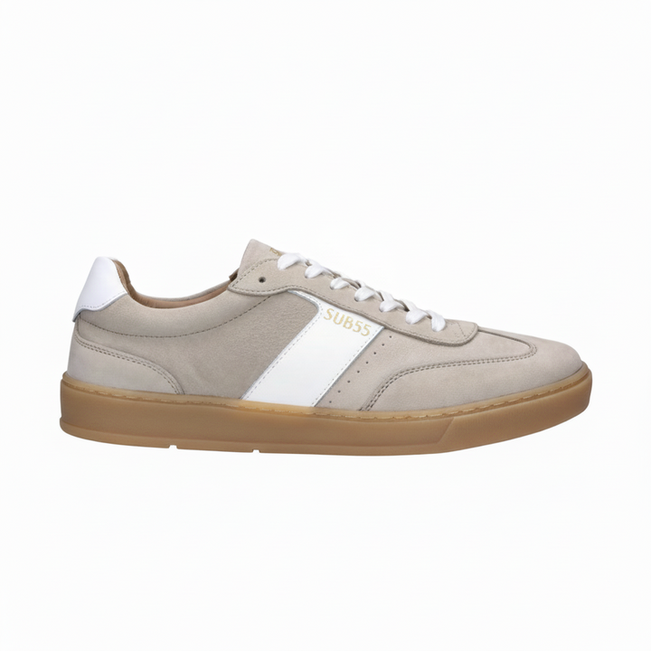 Gregroy sneaker Beige/White piele întoarsă