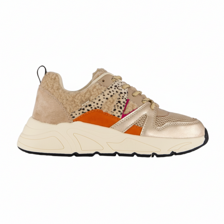 Carocel sneaker bej combi
