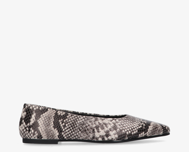 REA BALLERINA Python Leather