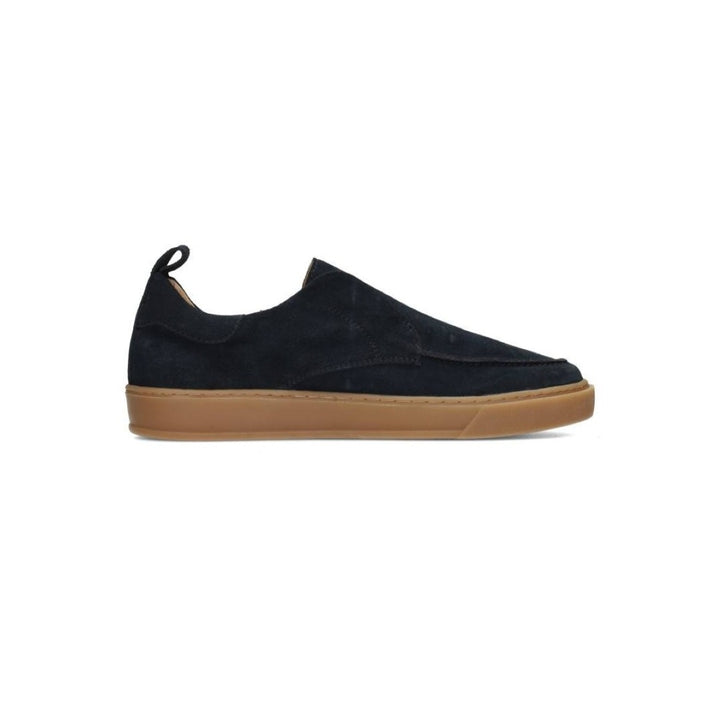 GREGORY MOC SHOES Navy Suede