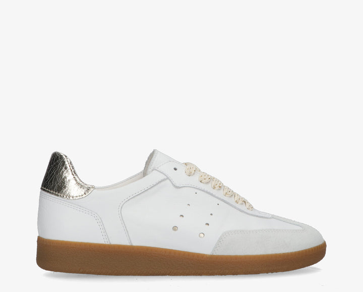 BAY SNEAKER 401 White Leather