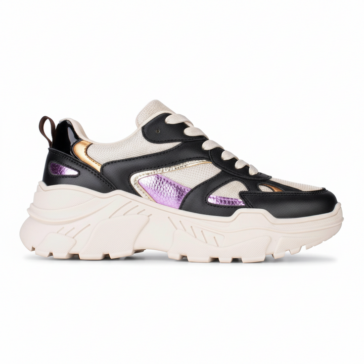 Cooper sneaker negru combi