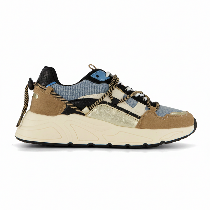 Carocel sneaker maro/albastru