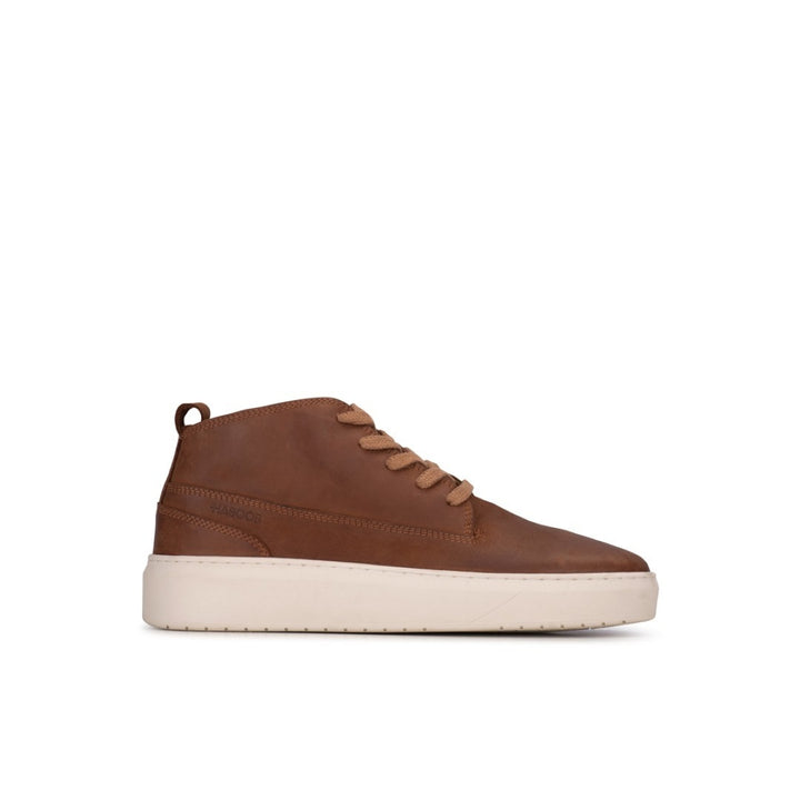 ENZO MID Taupe Leather