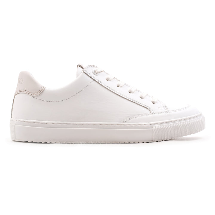 ALFA RETRO White/Beige Leather