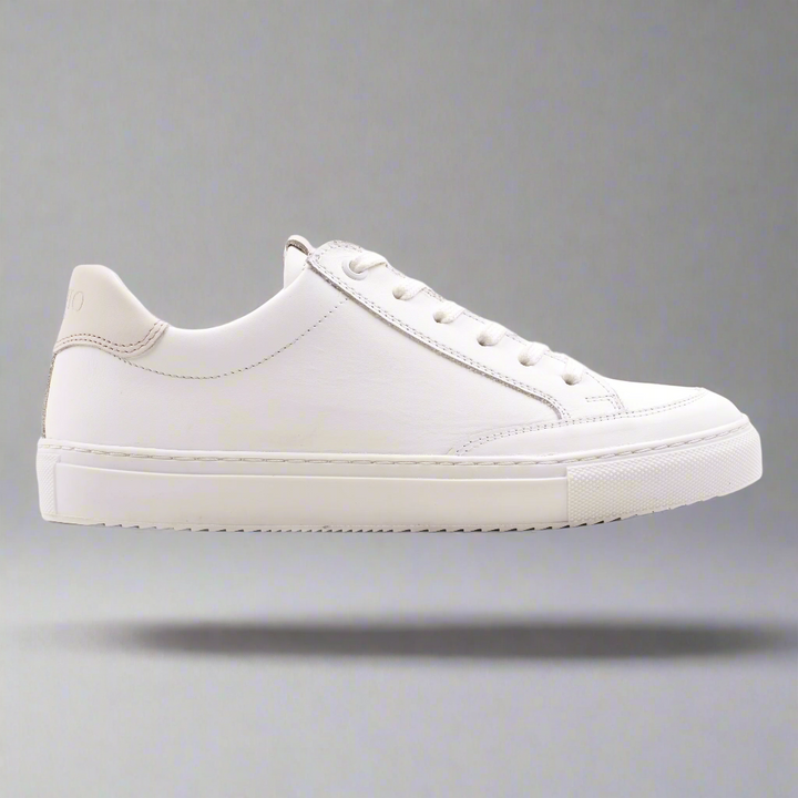 ALFA RETRO White/Beige Leather