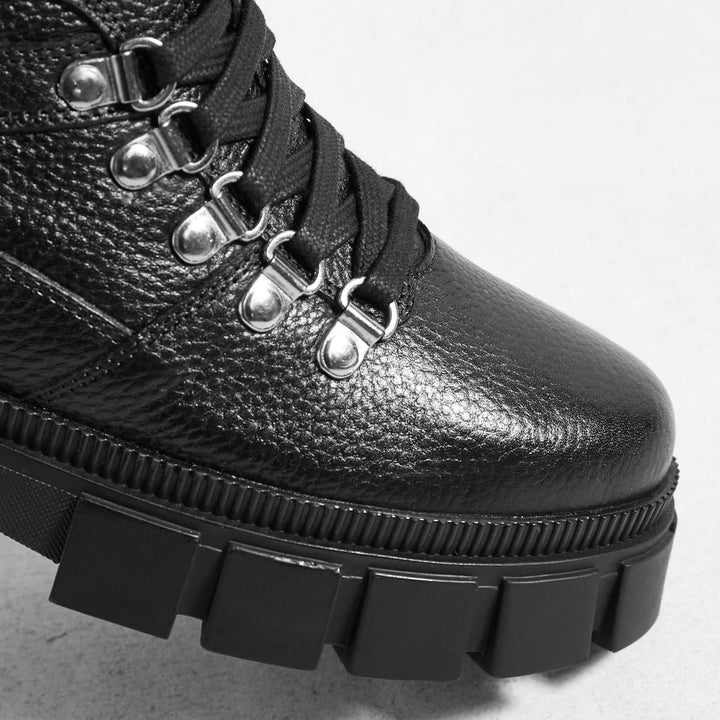 BORAGE BOOT Black Leather