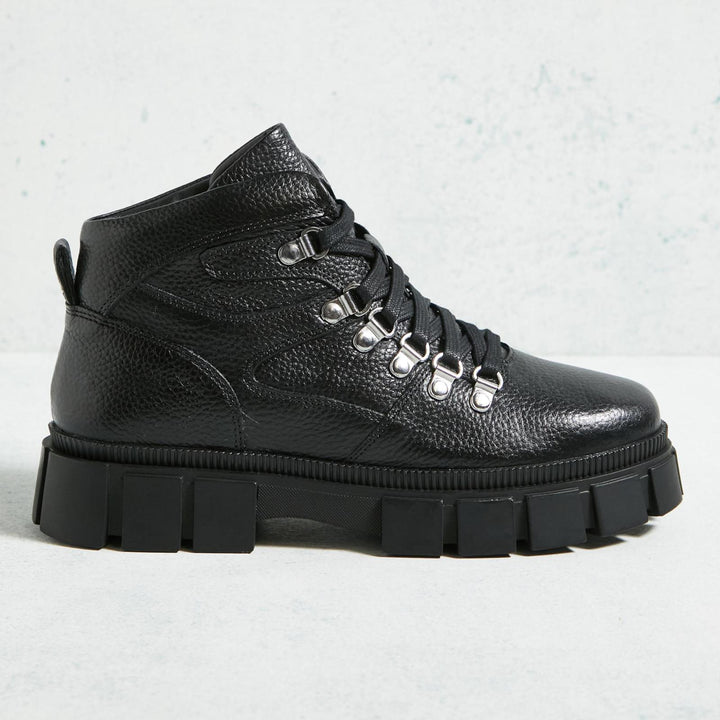 BORAGE BOOT Black Leather