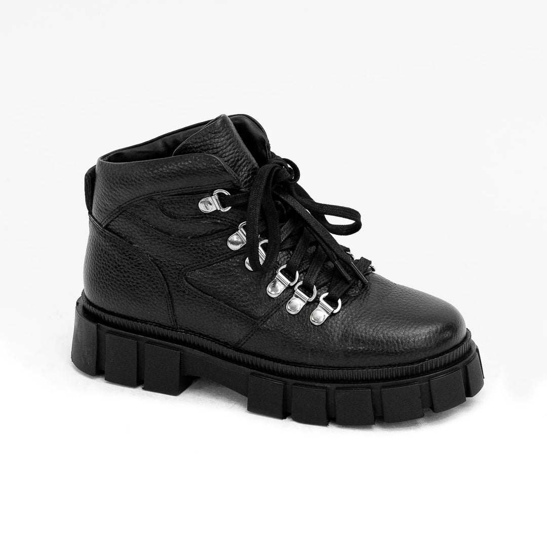 BORAGE BOOT Black Leather