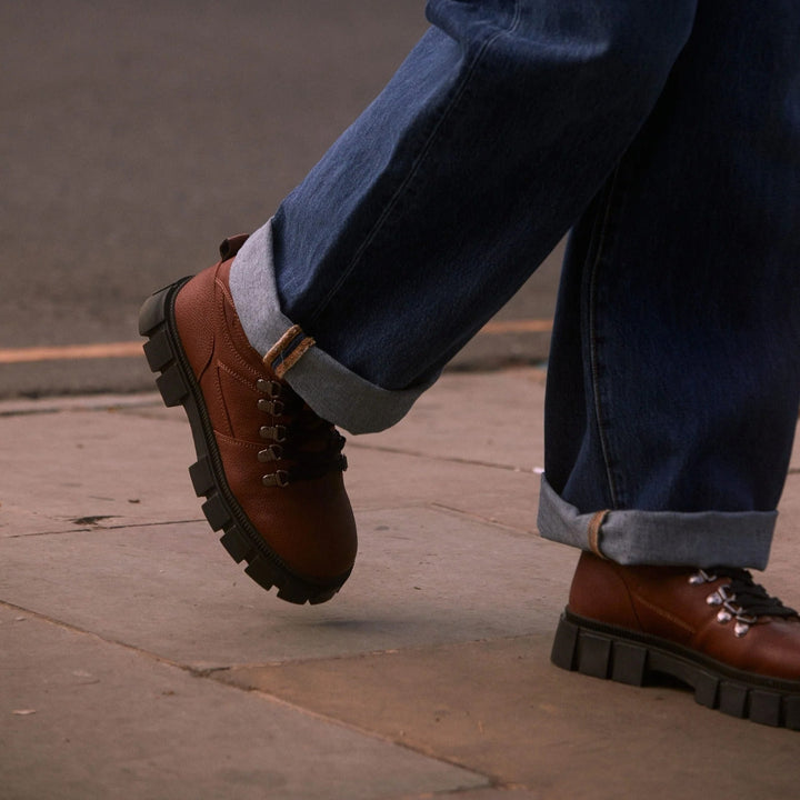 BORAGE BOOT Tan Leather