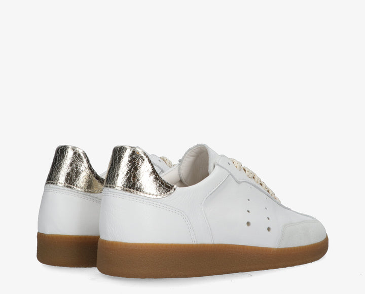 BAY SNEAKER 401 White Leather