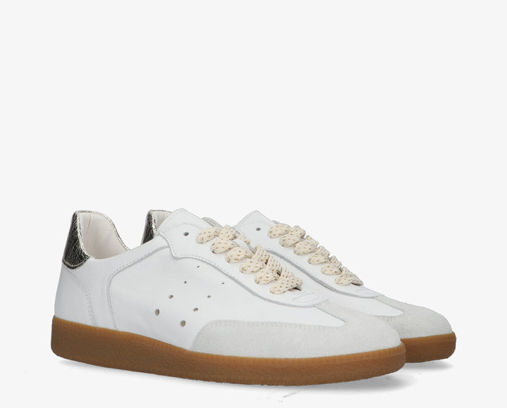 BAY SNEAKER 401 White Leather