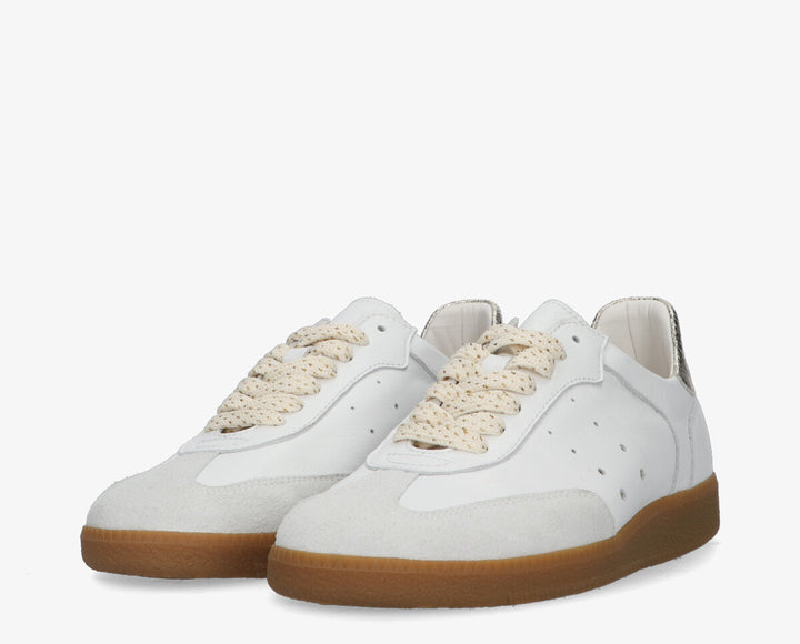 BAY SNEAKER 401 White Leather