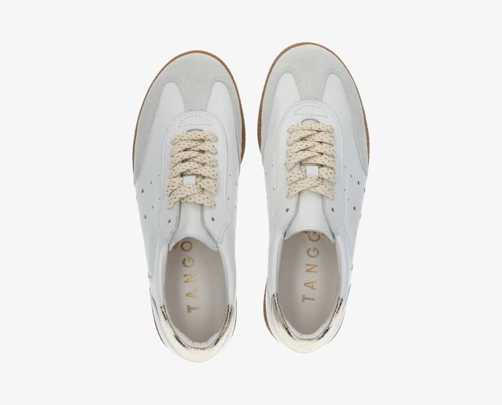 BAY SNEAKER 401 White Leather