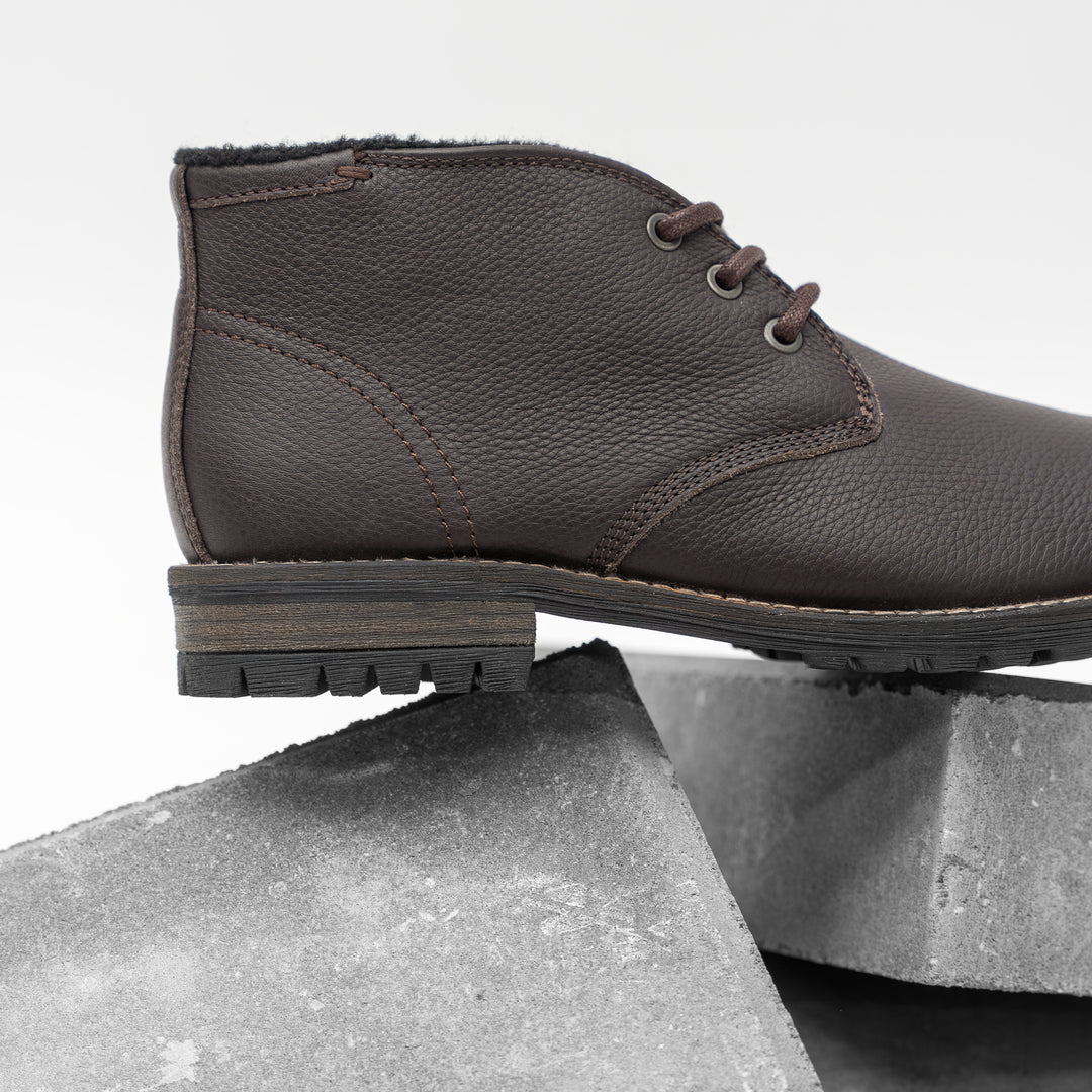 GORDON CHUCKA BOOT Brown Leather