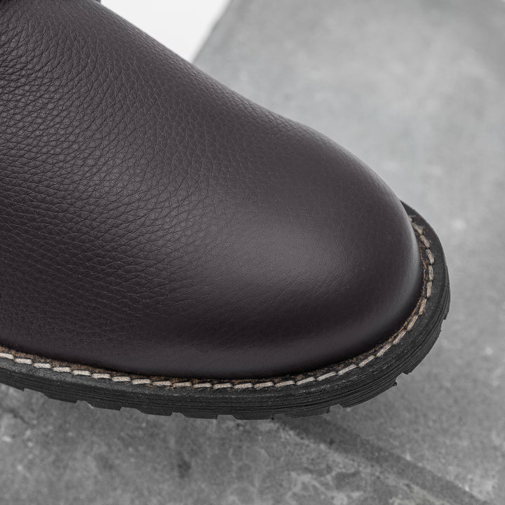 GORDON CHUCKA BOOT Brown Leather