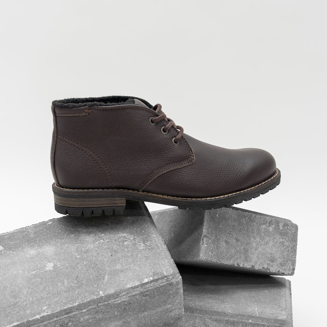 GORDON CHUCKA BOOT Brown Leather