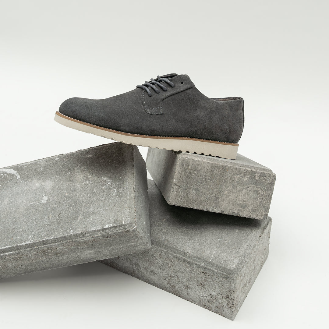 RAVAL DERBY Grey Suede