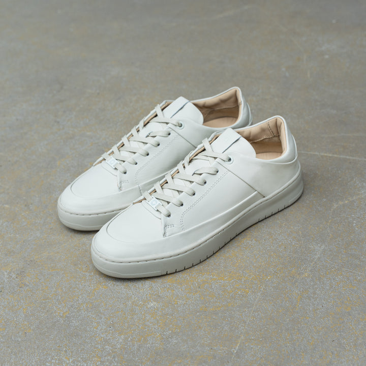 BENNET P4 LOW Off White Leather