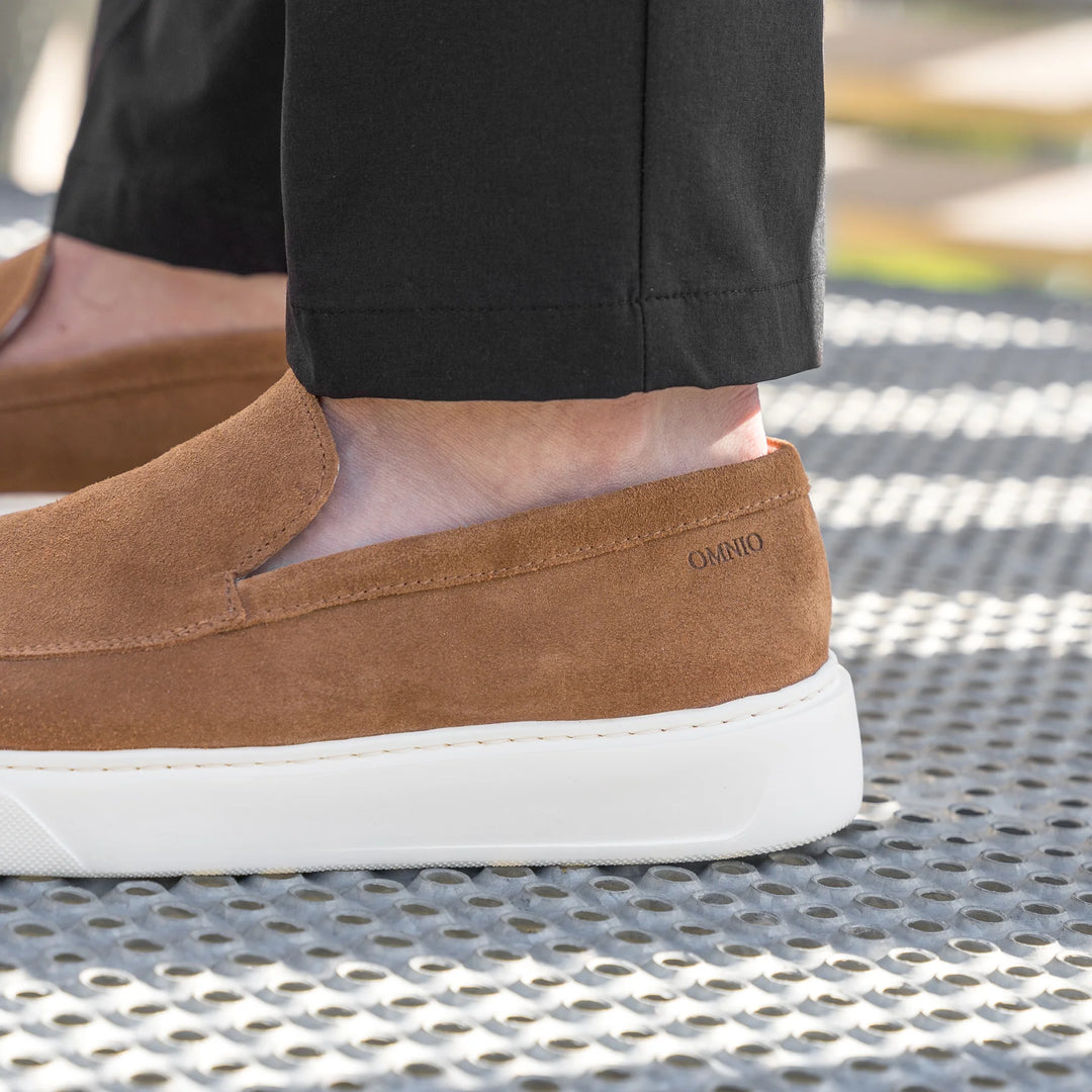 ROVIC CITY LOAFER Tan Suede