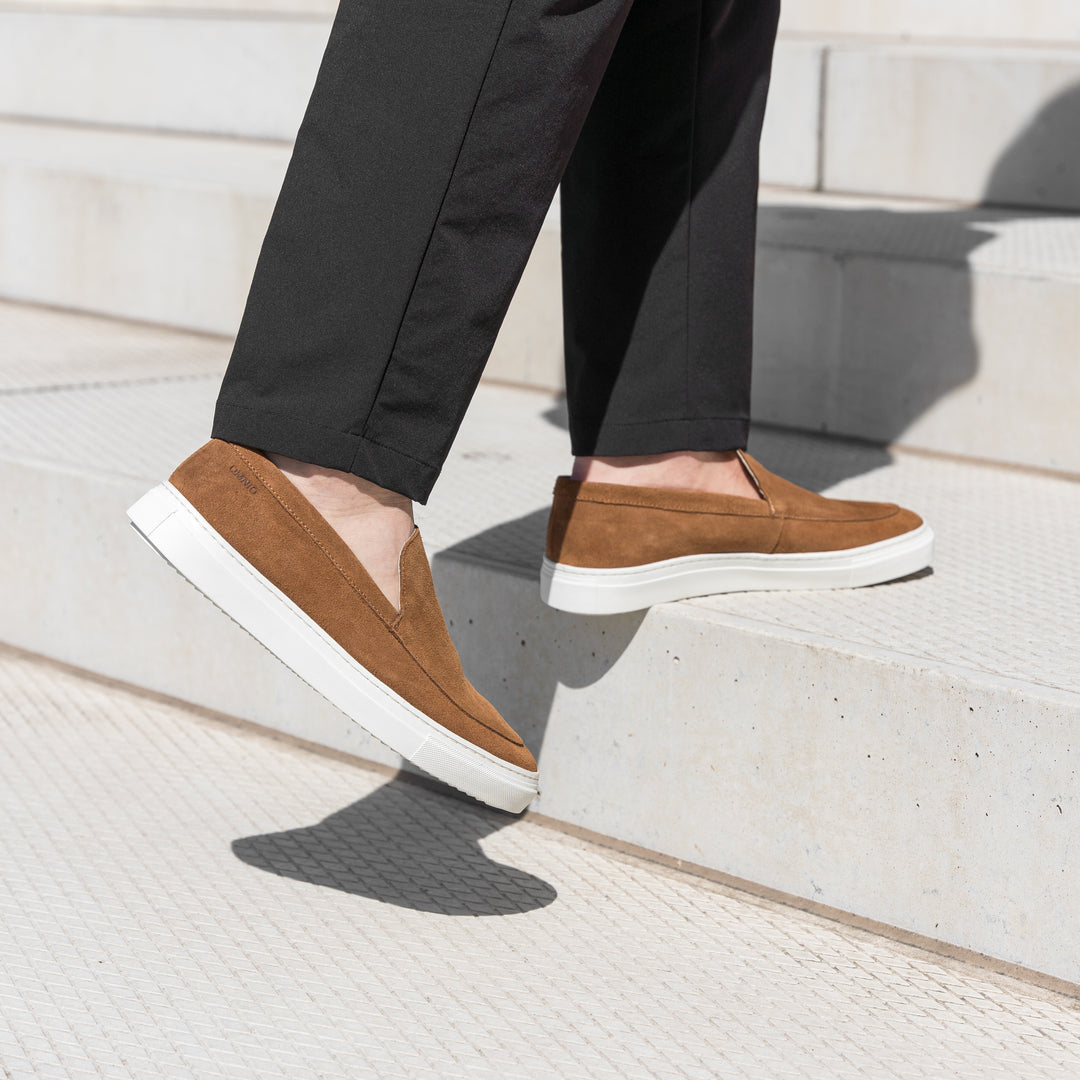 MALTON LOAFER Marrone Suede