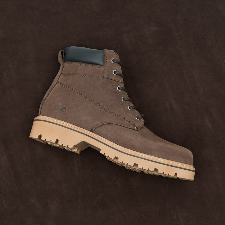 NEW THUNDER BOOT Brown Oil Nubuck