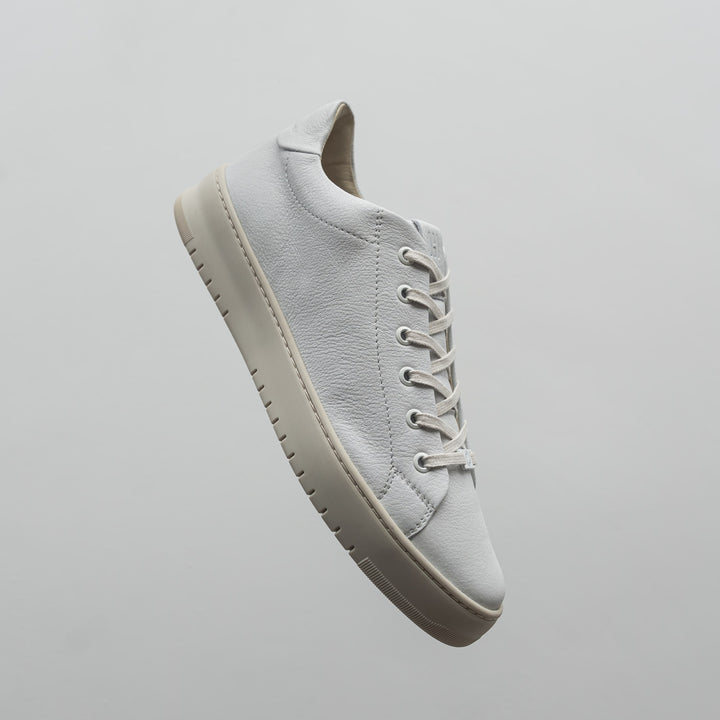 BENNET CITY LOW White Leather