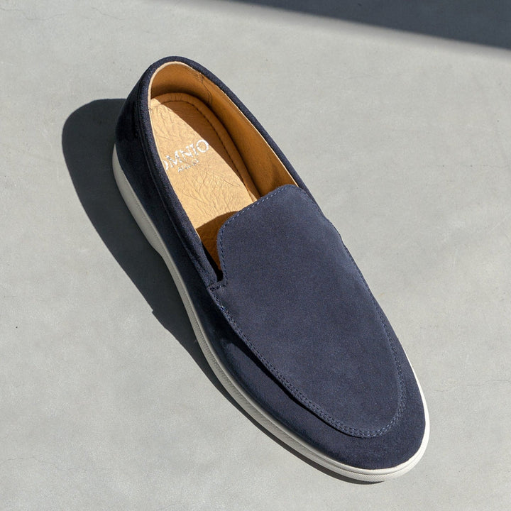 ACE LOAFER Dk Blue Suede