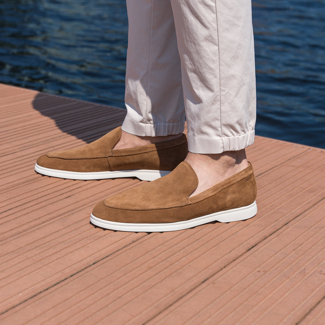 ACE LOAFER Marrone Suede