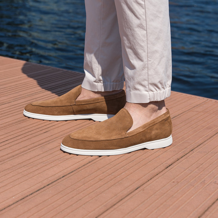 ACE LOAFER Marrone Suede