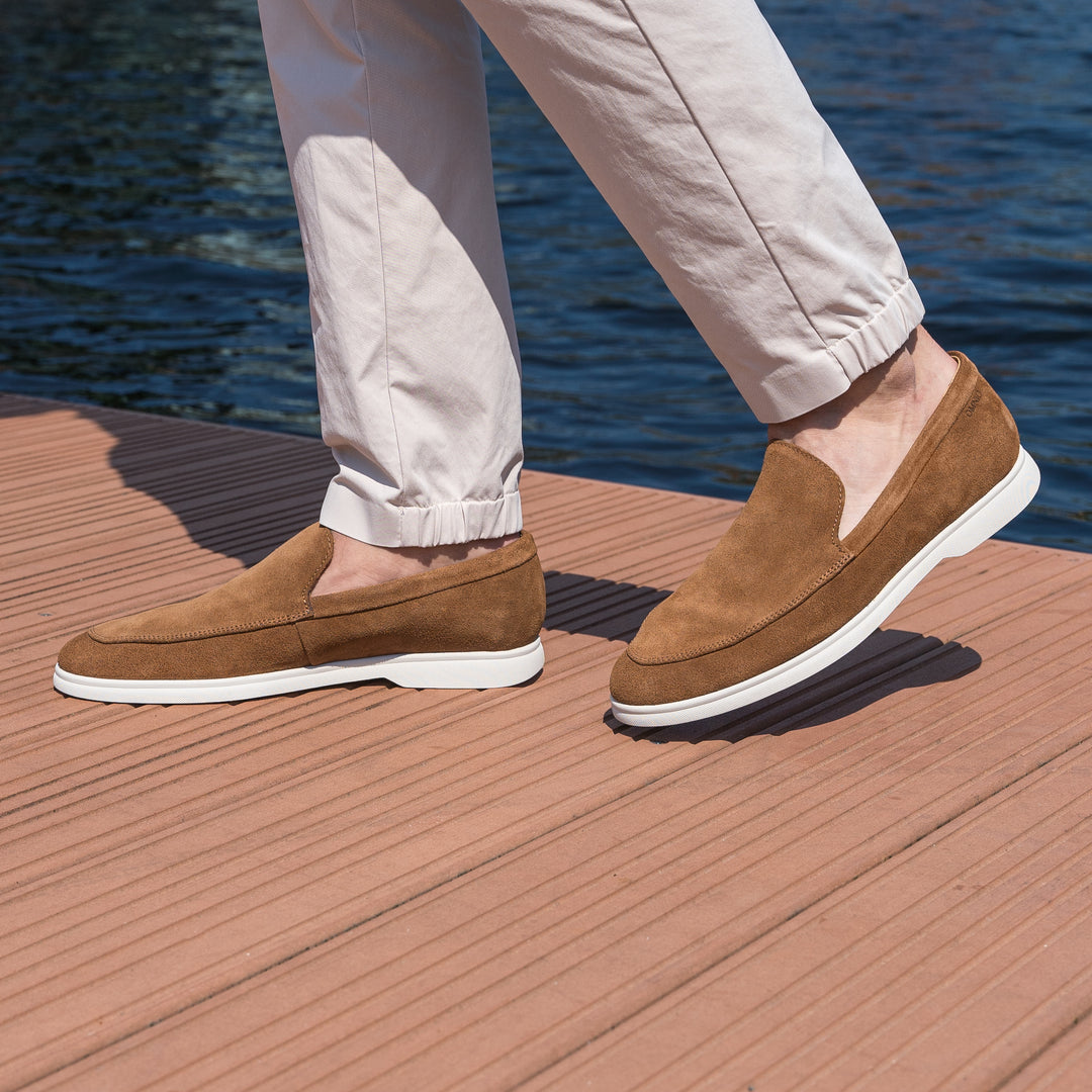 ACE LOAFER Marrone Suede