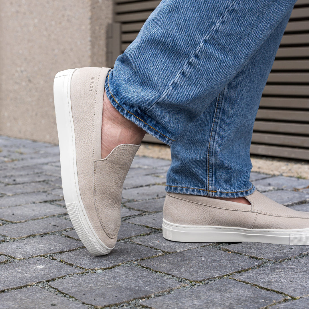 MALTON LOAFER Beige Nubuck Milled