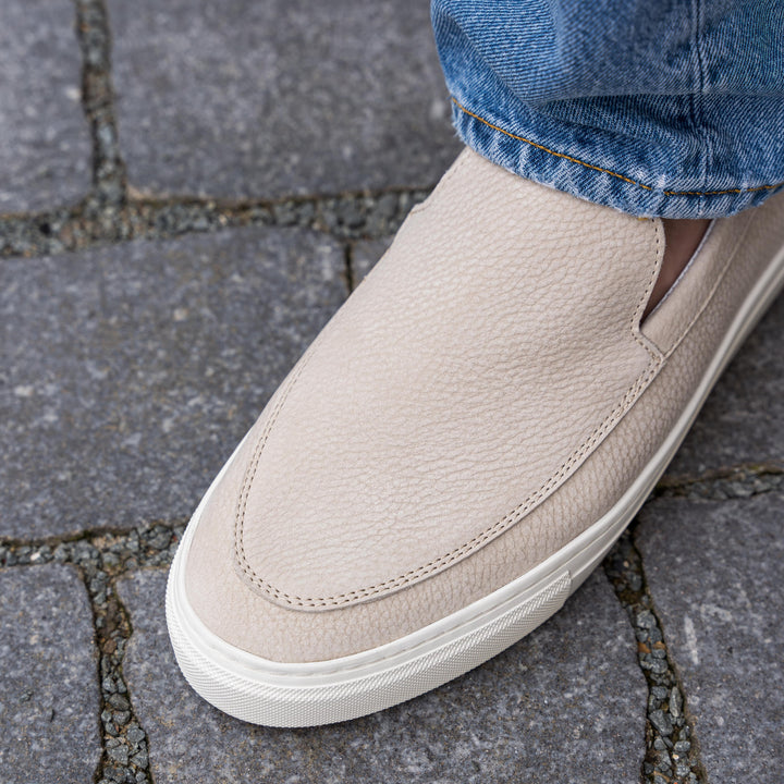 MALTON LOAFER Beige Nubuck Milled