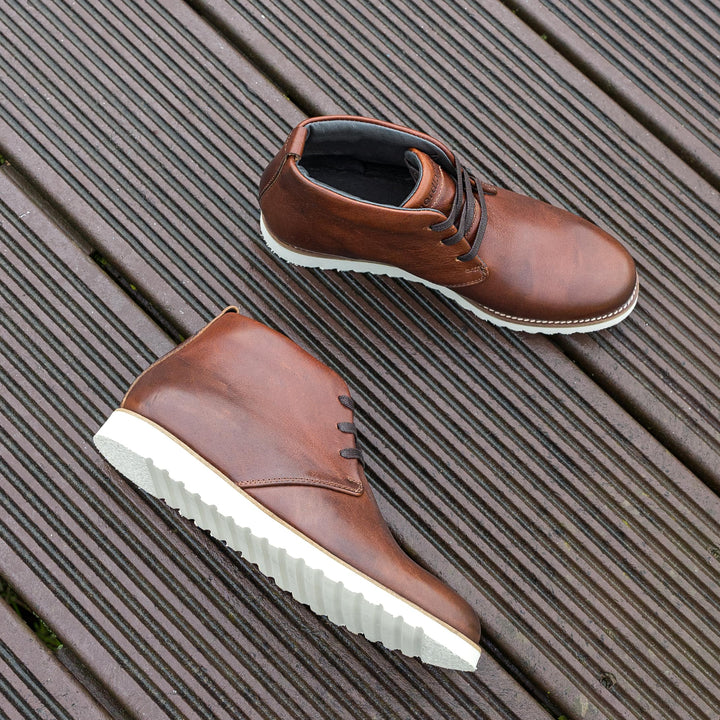 RAVAL CHUKKA Chesnut Leather